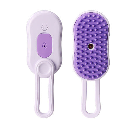 SteamBrush 3-in-1: Pet Grooming Made Easy